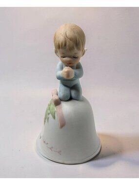 Vintage 1983 Lefton Porcelain Hand Painted The Christopher Collection Bell